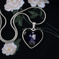 Virgo Horoscope Zodiac Necklace Stainless Steel or 18k Gold Heart 18-22"-Express Your Love Gifts