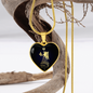 Virgo Horoscope Zodiac Necklace Stainless Steel or 18k Gold Heart 18-22"-Express Your Love Gifts