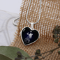 Virgo Horoscope Zodiac Necklace Stainless Steel or 18k Gold Heart 18-22"-Express Your Love Gifts