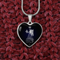 Virgo Horoscope Zodiac Necklace Stainless Steel or 18k Gold Heart 18-22"-Express Your Love Gifts