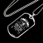 Virgo Man Zodiac Necklace Stainless Steel or 18k Gold Dog Tag 24" Chain-Express Your Love Gifts