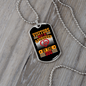 Visitors Approved Necklace Stainless Steel or 18k Gold Dog Tag 24" Chain-Express Your Love Gifts