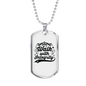 Walk With Integrity Christian Necklace Stainless Steel or 18k Gold Dog Tag 24" Chain-Express Your Love Gifts