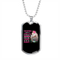 Warm Hearts Horse Necklace Stainless Steel or 18k Gold Dog Tag 24" Chain-Express Your Love Gifts