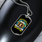 Warm Puppy Necklace Stainless Steel or 18k Gold Dog Tag 24" Chain-Express Your Love Gifts