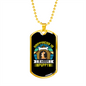 Warm Puppy Necklace Stainless Steel or 18k Gold Dog Tag 24" Chain-Express Your Love Gifts