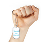 Warning Unmedicated Banker Trucker Dog Tag Stainless Steel or 18k Gold 24" Chain-Express Your Love Gifts