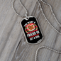 Washington Dog Friend Necklace Stainless Steel or 18k Gold Dog Tag 24" Chain-Express Your Love Gifts
