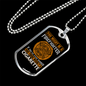 Wasn'T Smoking CigArettes Firefighter Gift Stainless Steel or 18k Gold Dog Tag 24" Chain-Express Your Love Gifts