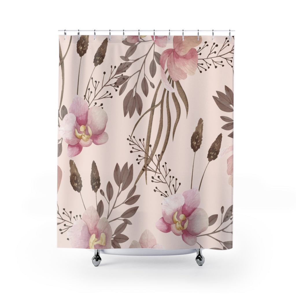 Watercolor Boho Pattern Stylish Design 71" x 74" Elegant Waterproof Shower Curtain for a Spa-like Bathroom Paradise Exceptional Craftsmanship-Express Your Love Gifts