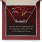 Way to You Custom Name Necklace-Express Your Love Gifts