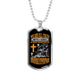 We Are All Faced Necklace Stainless Steel or 18k Gold Dog Tag 24" Chain-Express Your Love Gifts