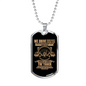 We Drive Trucker Dog Tag Stainless Steel or 18k Gold 24" Chain-Express Your Love Gifts