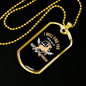 We'Ll Go Hunting Tomorrow Necklace Stainless Steel or 18k Gold Dog Tag 24" Chain-Express Your Love Gifts