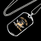 We'Ll Go Hunting Tomorrow Necklace Stainless Steel or 18k Gold Dog Tag 24" Chain-Express Your Love Gifts