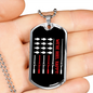 We Re Reel Happy Fishing Necklace Stainless Steel or 18k Gold Dog Tag 24" Chain-Express Your Love Gifts