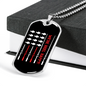 We Re Reel Happy Fishing Necklace Stainless Steel or 18k Gold Dog Tag 24" Chain-Express Your Love Gifts