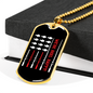 We Re Reel Happy Fishing Necklace Stainless Steel or 18k Gold Dog Tag 24" Chain-Express Your Love Gifts