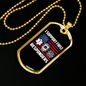 We Support First Responders Firefighter Gift Stainless Steel or 18k Gold Dog Tag 24" Chain-Express Your Love Gifts