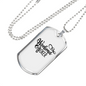 Weekend Hooker Fishing Necklace Stainless Steel or 18k Gold Dog Tag 24" Chain-Express Your Love Gifts