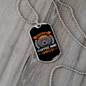 Weekends Coffee And Dogs Necklace Stainless Steel or 18k Gold Dog Tag 24" Chain-Express Your Love Gifts