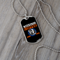 Weekends Coffee Necklace Stainless Steel or 18k Gold Dog Tag 24" Chain-Express Your Love Gifts