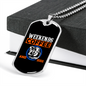 Weekends Coffee Necklace Stainless Steel or 18k Gold Dog Tag 24" Chain-Express Your Love Gifts