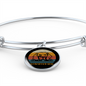 Weimaraner Dog Mom Bracelet Stainless Steel or 18k Gold Circle Bangle-Express Your Love Gifts