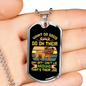What Dogs Do Bulldog Yellow Necklace Stainless Steel or 18k Gold Dog Tag 24" Chain-Express Your Love Gifts