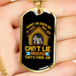 What Dogs Do Dog House Necklace Stainless Steel or 18k Gold Dog Tag 24" Chain-Express Your Love Gifts