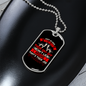What Dogs Do Siberian Red Necklace Stainless Steel or 18k Gold Dog Tag 24" Chain-Express Your Love Gifts
