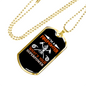 What Is Your Superpower Necklace Stainless Steel or 18k Gold Dog Tag 24" Chain-Express Your Love Gifts