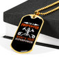 What Is Your Superpower Necklace Stainless Steel or 18k Gold Dog Tag 24" Chain-Express Your Love Gifts