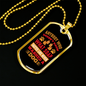 What Soap Taste Like Necklace Stainless Steel or 18k Gold Dog Tag 24" Chain-Express Your Love Gifts