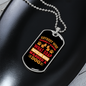 What Soap Taste Like Necklace Stainless Steel or 18k Gold Dog Tag 24" Chain-Express Your Love Gifts