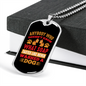 What Soap Taste Like Necklace Stainless Steel or 18k Gold Dog Tag 24" Chain-Express Your Love Gifts