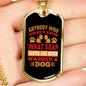 What Soap Taste Like Necklace Stainless Steel or 18k Gold Dog Tag 24" Chain-Express Your Love Gifts