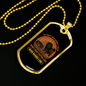 What Soap Tastes Like Necklace Stainless Steel or 18k Gold Dog Tag 24" Chain-Express Your Love Gifts