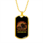 What Soap Tastes Like Necklace Stainless Steel or 18k Gold Dog Tag 24" Chain-Express Your Love Gifts