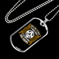 What We Could Choose Christian Necklace Stainless Steel or 18k Gold Dog Tag 24" Chain-Express Your Love Gifts