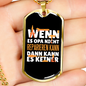 When Grandpa Can'T Fix Woodworker Dog Tag Stainless Steel or 18k Gold W 24"-Express Your Love Gifts