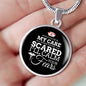 While You'Re In My CAre Nurse Circle Necklace Stainless Steel or 18k Gold 18-22"-Express Your Love Gifts