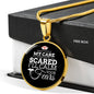 While You'Re In My CAre Nurse Circle Necklace Stainless Steel or 18k Gold 18-22"-Express Your Love Gifts