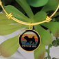 White Havanese Mom Bracelet Stainless Steel or 18k Gold Circle Bangle-Express Your Love Gifts