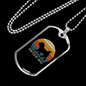 White Havanese Mom Necklace Stainless Steel or 18k Gold Dog Tag 24" Chain-Express Your Love Gifts