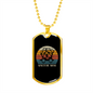 White Maltese Mom Necklace Stainless Steel or 18k Gold Dog Tag 24" Chain-Express Your Love Gifts