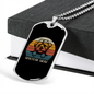 White Maltese Mom Necklace Stainless Steel or 18k Gold Dog Tag 24" Chain-Express Your Love Gifts