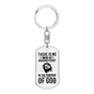 Who Is Insignicaficant Keychain Stainless Steel or 18k Gold Dog Tag Keyring-Express Your Love Gifts