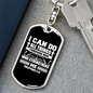 Who Strengthens Me Philippians 4:13 Keychain Stainless Steel or 18k Gold Dog Tag Keyring-Express Your Love Gifts