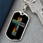 Whole Lot Of Jesus Keychain Stainless Steel or 18k Gold Dog Tag Keyring-Express Your Love Gifts